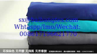China 100% Spun Rayon Single Jersey fabric soft touch feeling piece dyed cotton feeling supplier