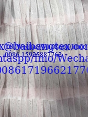 China Polyester ruffle girl skirt fashion design supplier