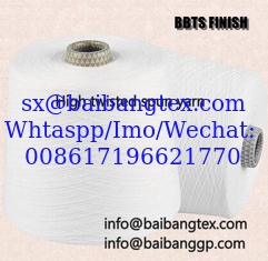China BBTSFINISH spun polyester yarn voile yarn high twisted yarn voile fabric scarf embroidery supplier