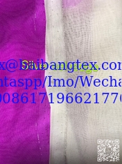 China Silver selvedge spun polyster voile super twisted full voile BBTSfinish® supplier