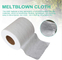 Civil grade 25 grams BFE95 meltblown cloth disposable mask filter material meltblown nonwoven wholesale wholesale a smal supplier