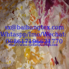 China 100% COTTON CUT-JACQUARD VOILE PRINTING FABRIC supplier