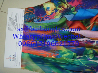 China 100% SPUN POLYESTER VOILE PRINTING FABRIC supplier