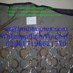 China MESH SEQUIN EMBROIDERY FABRIC supplier