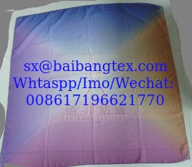 China SPUNV VOILE OMBRE PRINTED SCARF supplier