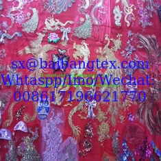 China MESH LASER SEQUIN fabric supplier