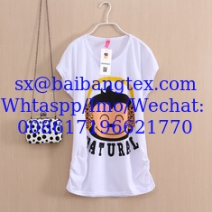China Lady T-shirts OF TWO-SIDE SEWING supplier