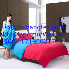 China COTTON AND CVC BEDSHEET FABRIC STOCK, supplier