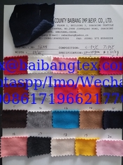 China 2016 cotton velour flash piece dyed quality fabric supplier