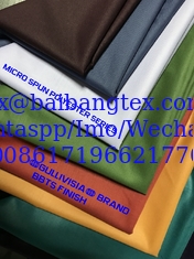 China BBTS FINISH MICRO SPUN POLYESTER FABRIC CALENDERED SOFT FINISH supplier