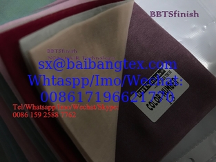 China Super High-twisted spun polyester full voile 2 X2 non-hair technology by BBTSfinish® production development supplier