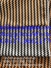 China 3D jacquad design dot/strip/check knitting fabric fashion and traditional designer producing supplier