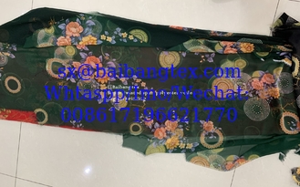 China Digital spun polyester voile super twisted 2s/2z 1900t printing highest quality supplier