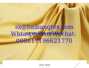 China KOREA High quality Grade AAA+ micro crepe plain dyed fabric various colors available yearly supplying supplier