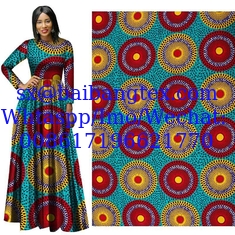 China Spring New African Ethnic Clothing Cotton Printed Cloth Amazon Cross-Border Batik Fabric Wholesale supplier