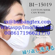 China cotton mask with 2 layer and 3 layer high quality cheap price , big supply ability supplier