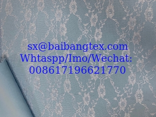China Spandex knitting lace scuba fabric supplier