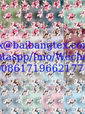 China 00144 Spun Polyester Super Twisted Full Voile NON-HAIR Finish digital printing supplier