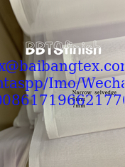 China bluish white voile narrow selvedge Super twisted full voile supplier
