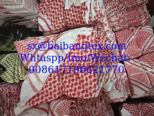 China Islamic 100% cotton shemagh , yashmagh, ghutra Men's SHEMAGH &amp; GUTRA  52“， 55”，58“，60” &amp; 62“ supplier