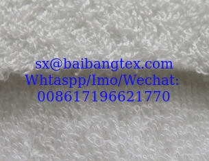 China 100% cotton towel fabric high qality soft finish supplier