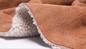 suede bonded faux sheepskin sherpa fabric Fabric high quality supplier