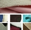 New fashion fabric free samples of pink suede composite lambskin composite soft cotton wool supplier