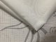 Spun polyester white thobe robe fabric supplier
